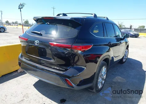 2022 Toyota Highlander Limited из США, поврежденный, VIN 5TDDZRBHXNS213931